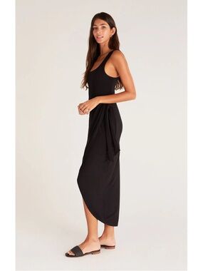 NWT Z Supply Dreamland Sarong Dress in Black